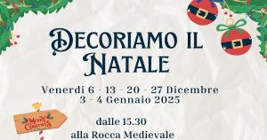  playbill Decoriamo il Natale - Città della Pieve 